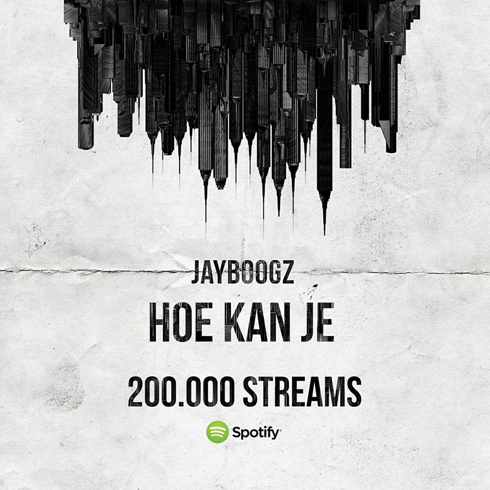 ‘Hoe Kan Je’ 200k streams!
