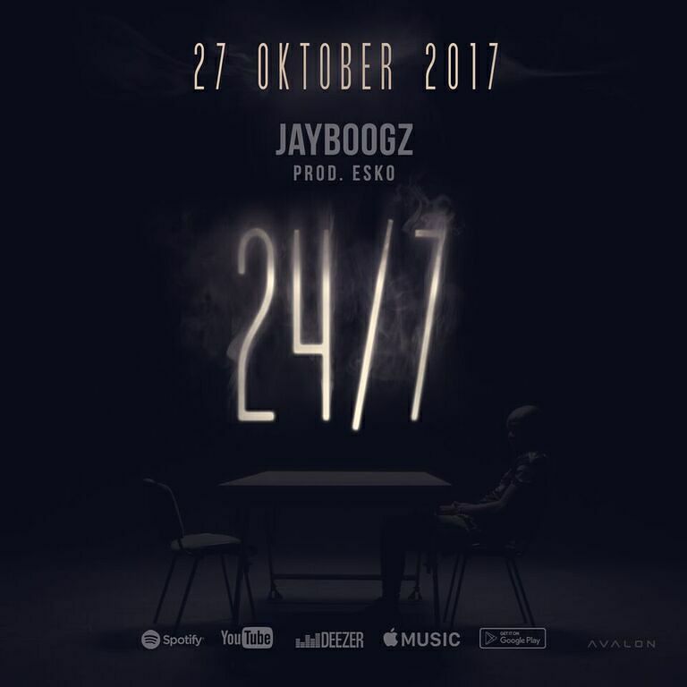 27 oktober ’24/7′ van Jayboogz