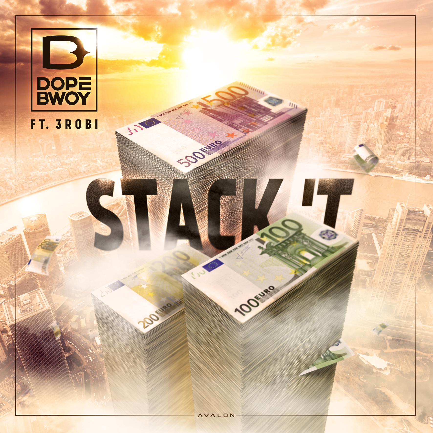 [COVER] Dopebwoy – Stack’t ft. 3robi