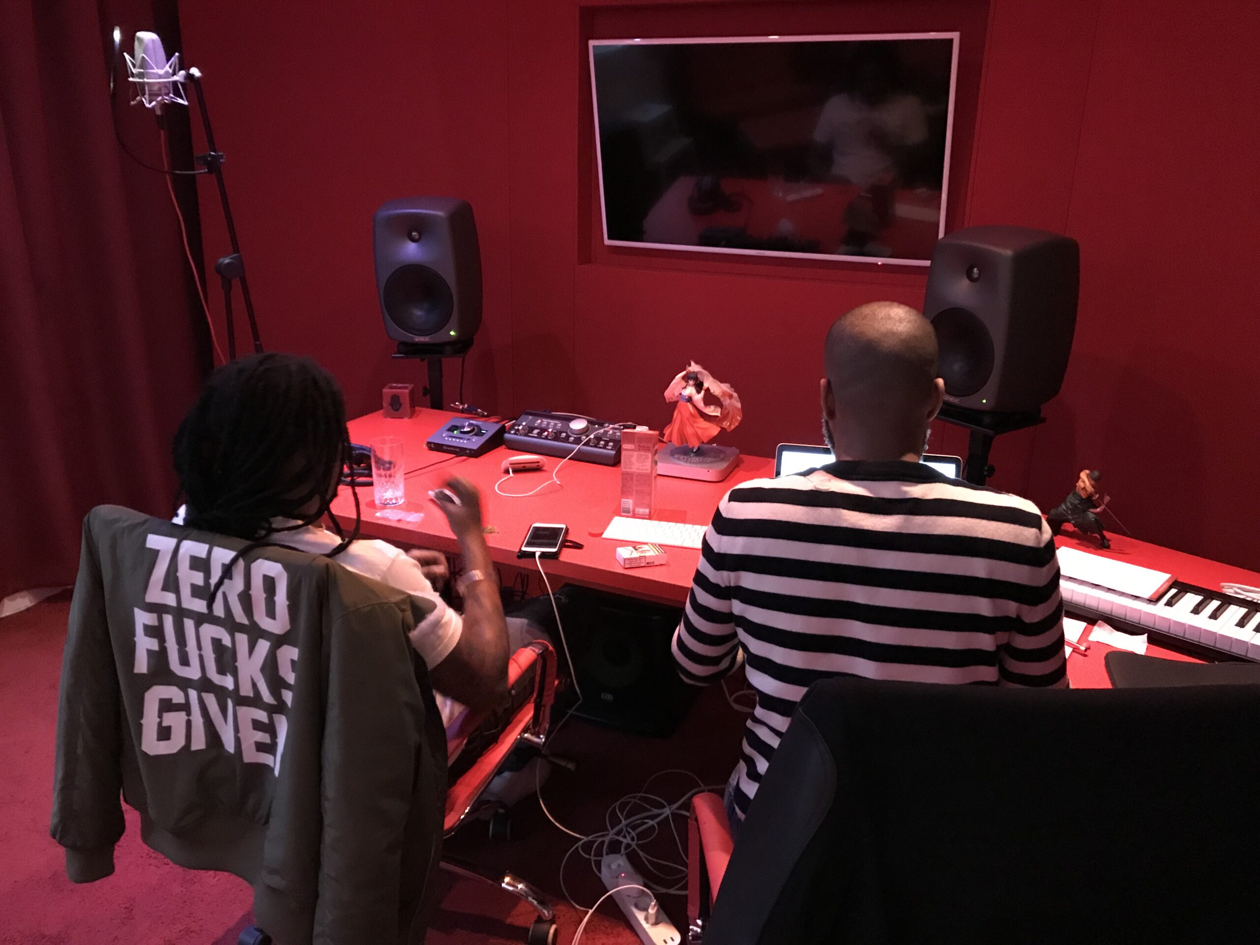 Jayh & Kalibwoy in de Avalon Studio! ??