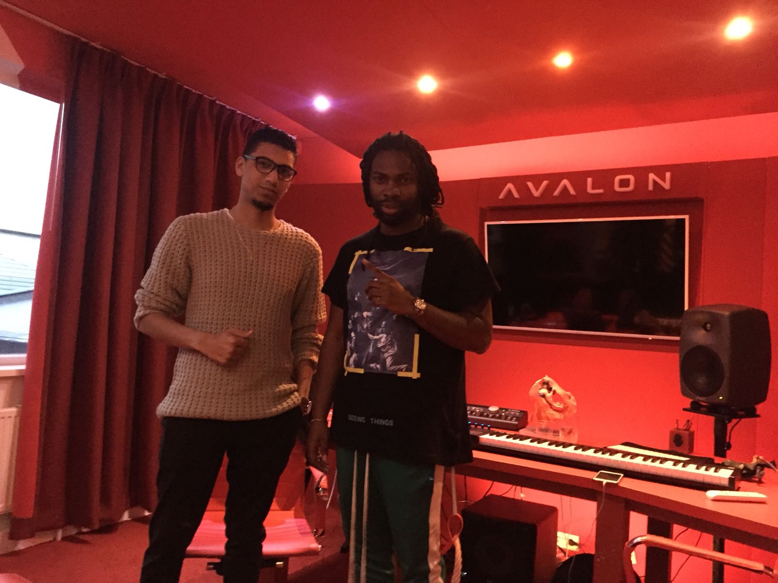 JasonXM & Jairzinho in de Avalon Studio??