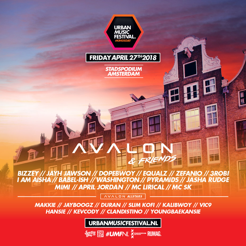 Avalon & Friends ook dit jaar weer hosting partner van UMF #Kingsday!