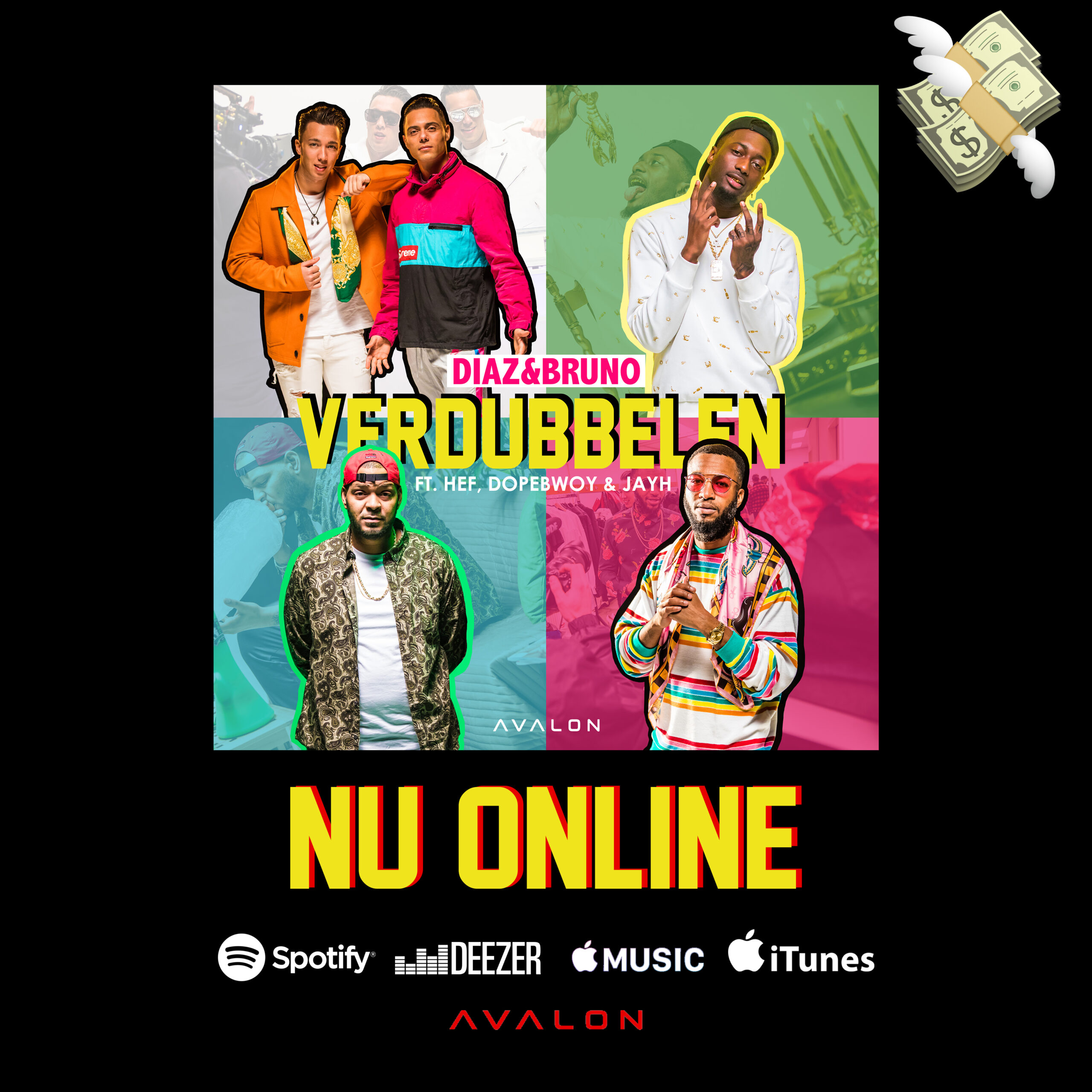 [NU ONLINE]: Diaz & Bruno – Verdubbelen ft. Hef, Dopebwoy & Jayh