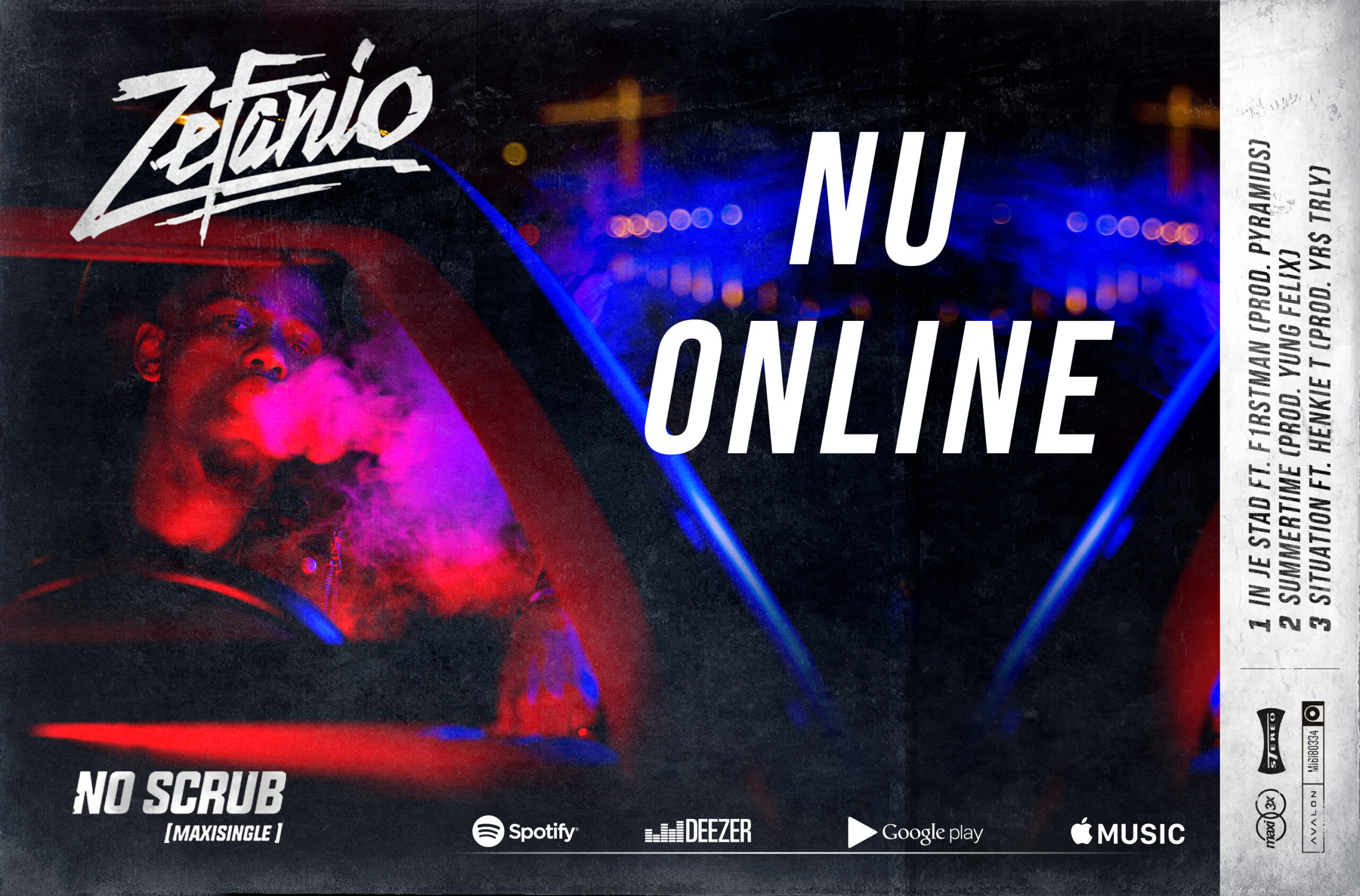 [NU ONLINE]: Zefanio – No Scrub [Maxi Single]