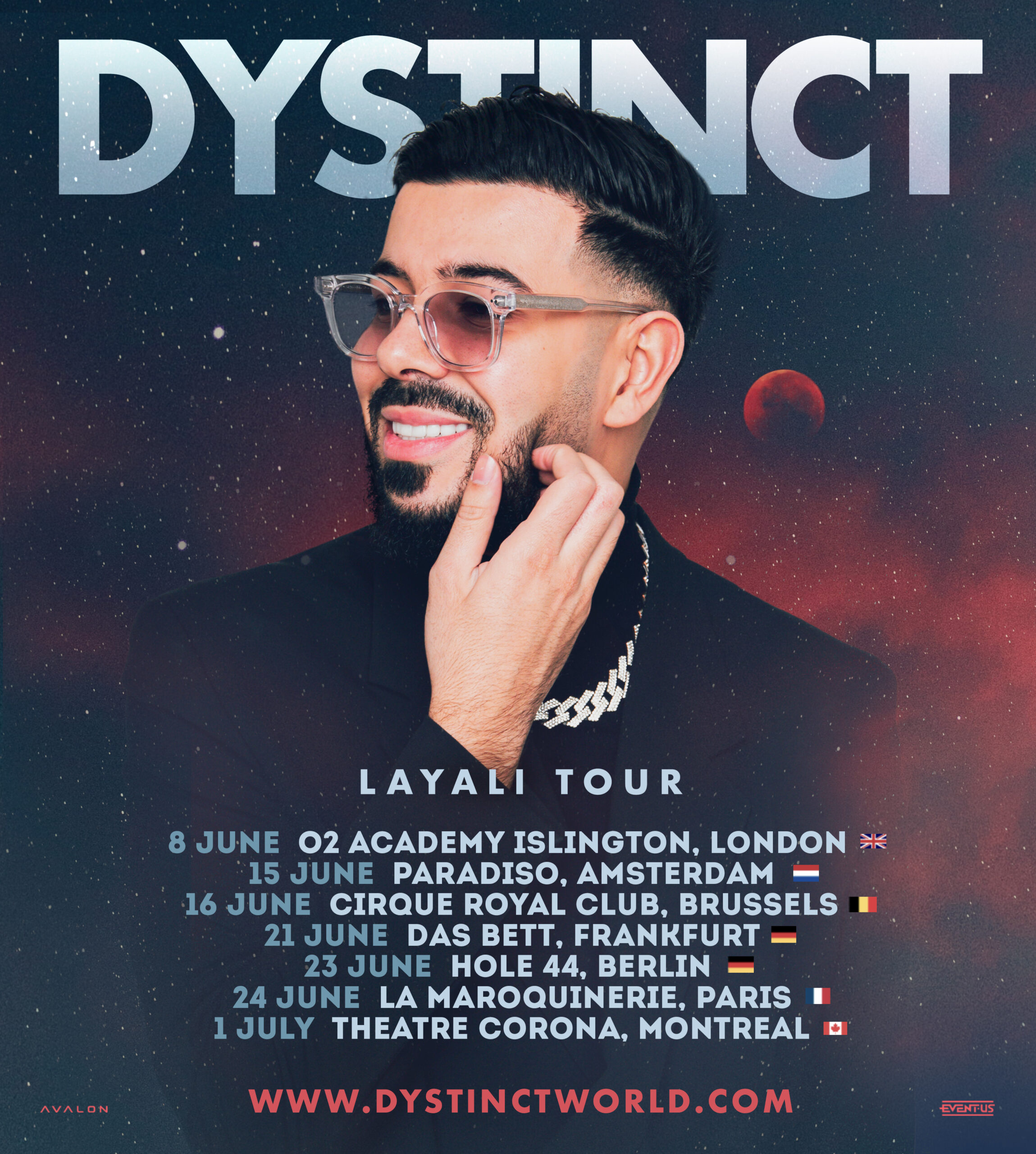 [TICKETS AVAILABLE] DYSTINCT – “LAYALI TOUR”